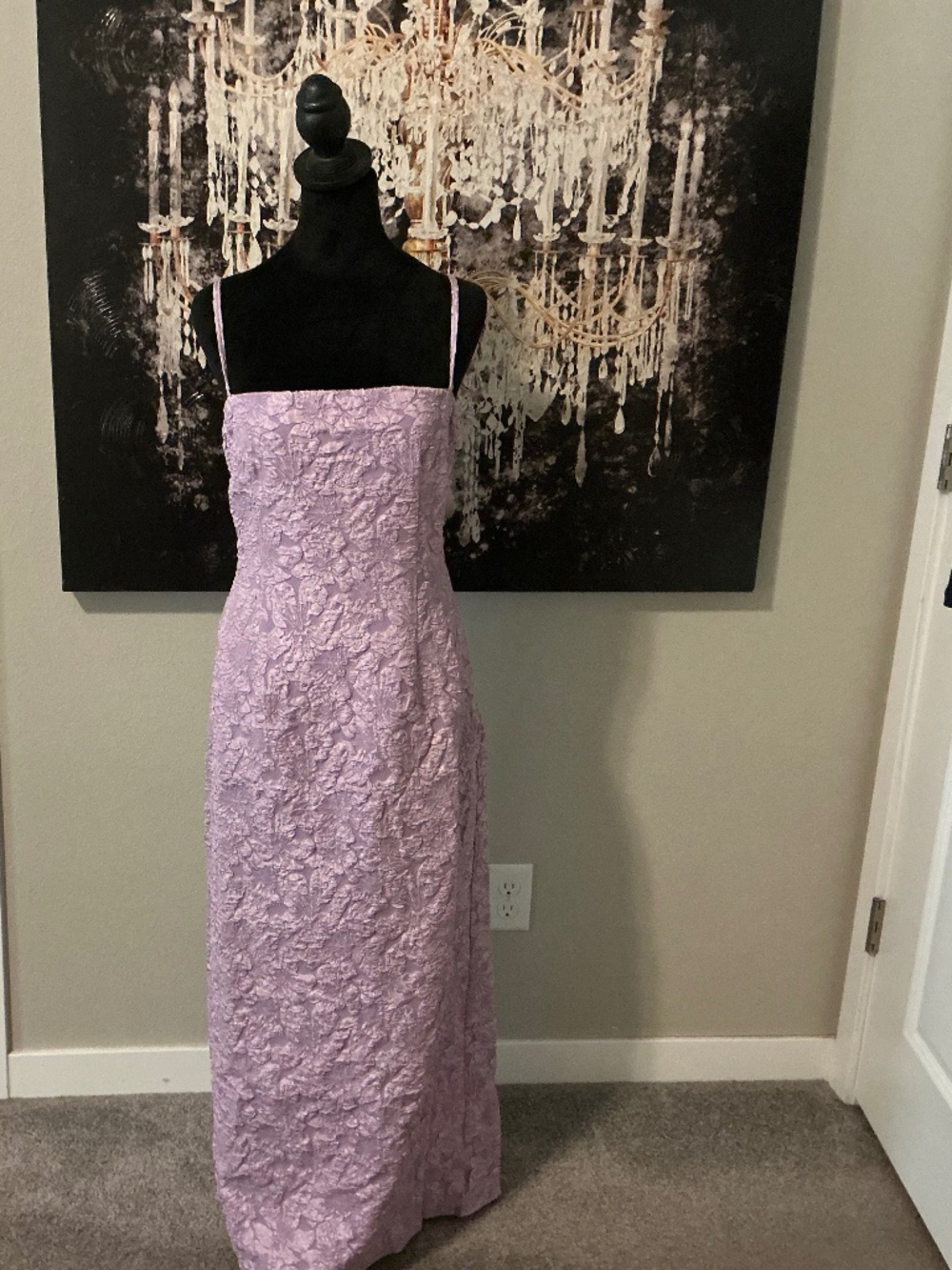 12th Tribe Maxi Lavender Dress
